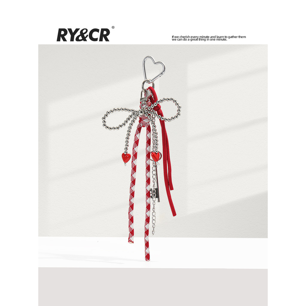 2025 สไตล์ใหม่ฤดูใบไม้ร่วงฤดูหนาวแฟชั่นอารมณ์หวาน Encore สีแดงปีใหม่ Lanyard miu Series กระเป๋าจี้เครื่องประดับขนาดเล็กพวงกุญแจอารมณ์หวานกระเป๋าจี้ของขวัญ