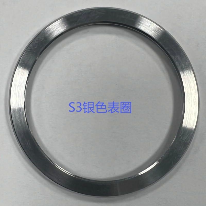 เหมาะสําหรับนาฬิกา Xiaomi S3 ฝาครอบนาฬิกาวัสดุสแตนเลสสีดําสีเงิน BEZEL