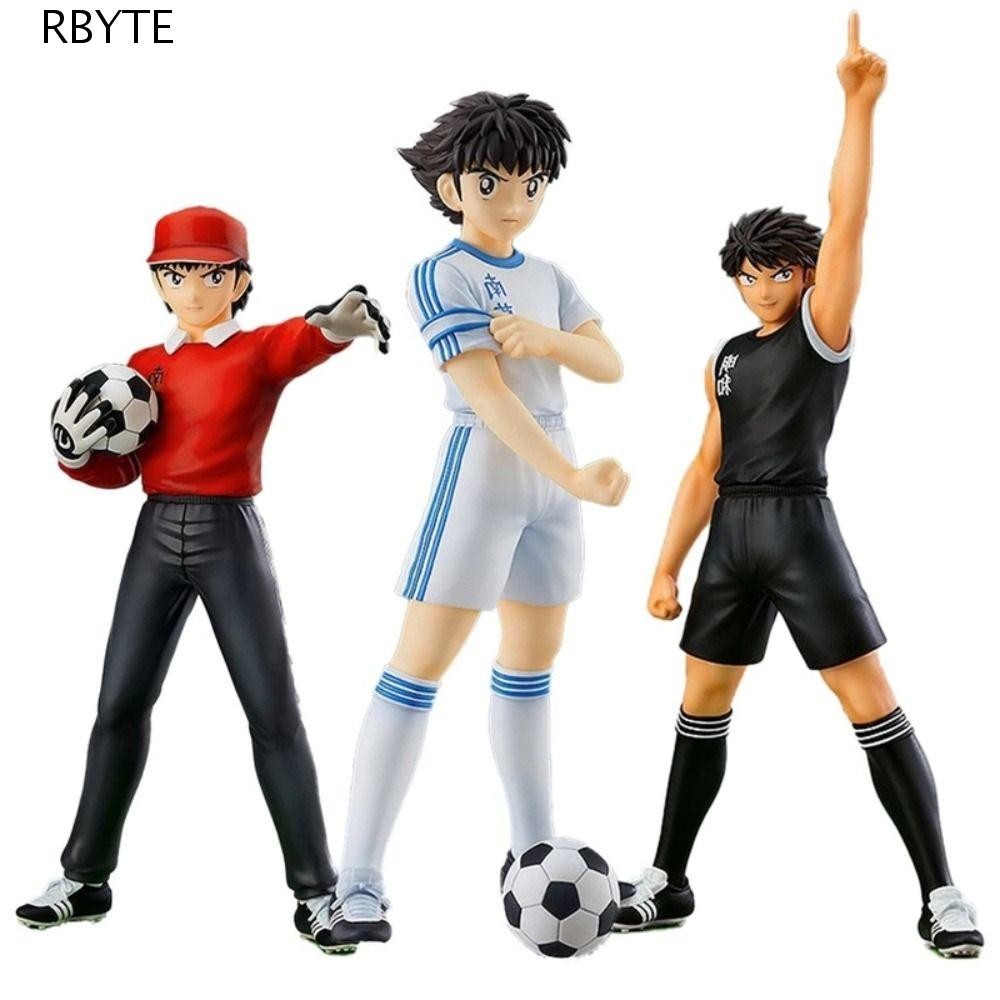 Rbyte กัปตัน Tsubasa รูป, Ozora ของเล่น Hyuuga Kojirou รุ่น, เครื่องประดับรถตกแต่ง PVC ตุ๊กตารูปปั้น Wakabayashi Genzou ตุ๊กตาคอลเลกชัน