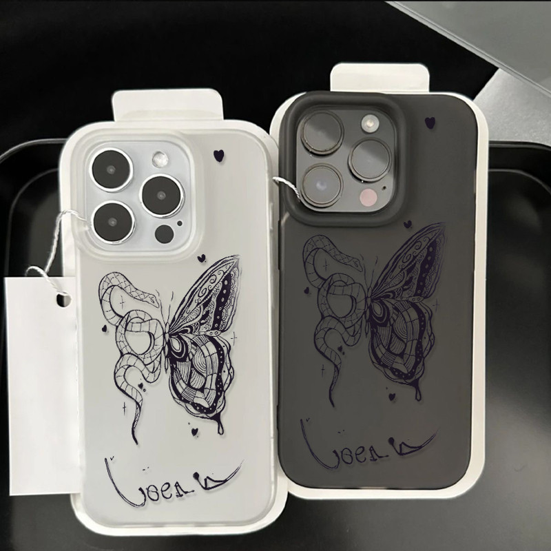 SUN เคสโทรศัพท์ เคสไอโฟน แบบนิ่ม สำหรับรุ่น 15 14 13 13PRO 13PROMAX 12 Pro Max 11 8plus โบว์7plus 7 XR X XS Max 11Pro