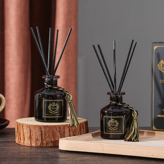 🏆กลิ่นโรงแรมหรู🏆 ก้านน้ำหอม ก้านไม้หอม Reed Diffuser น้ำหอมอโรม่า น้ำมันหอมระเหย ก้านหอม ก้านไม้หอมปรับอากาศ 50มล