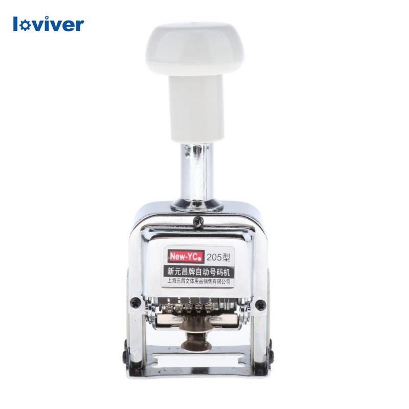 [Loviver] เครื่องตัวเลขอัตโนมัติ Inking Number Stamp Auto Jump Digits
