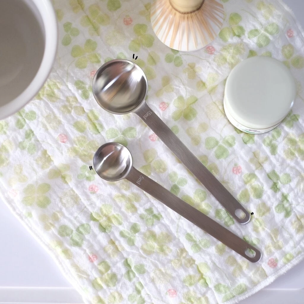 Omocha | Measuring Spoon ช้อนตวงสแตนเลส 304 5ml 15ml Coffee Scoop ช้อนตวงกาแฟ ชา เครื่องปรุง อเนกประสงค์