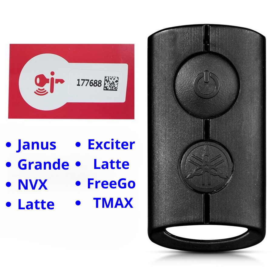 Yamaha Smartkey ใช้สําหรับทุกยานพาหนะพร้อมคําแนะนําการติดตั้งระยะไกล/Nmax V1 V2 V3/Janus/Free Go(FOB