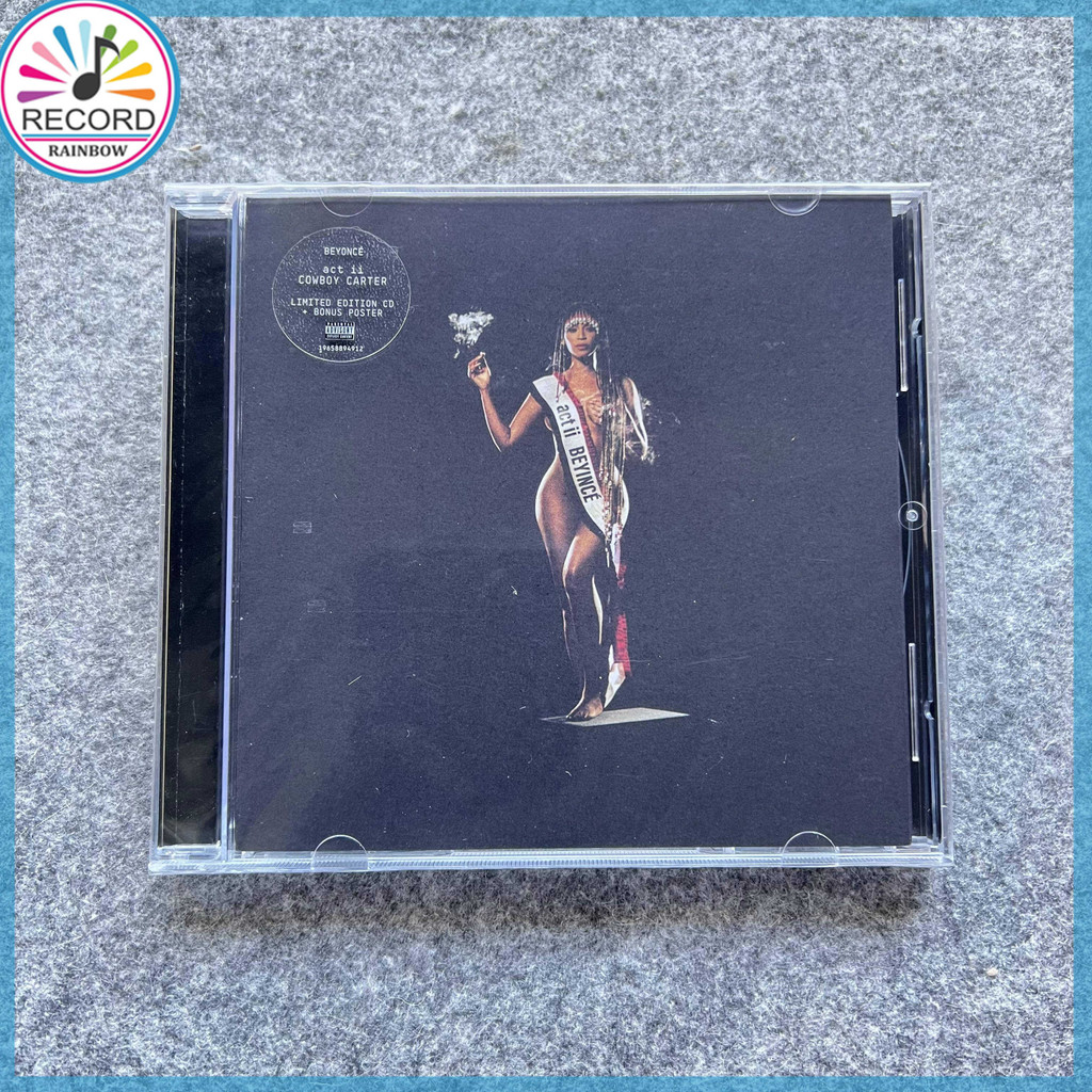 ล่าสุด Beyonce Cowboy Carter อัลบั้มซีดีต้นฉบับ [ปิดผนึก] ซีดี
