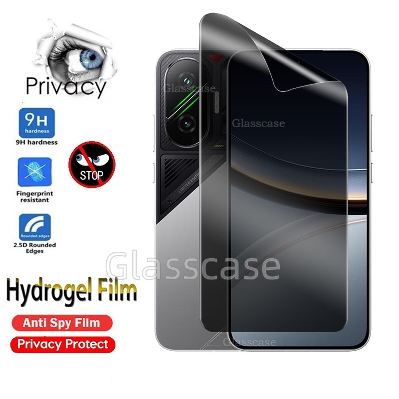 Xiaomi Poco F7 2025 3 ชิ้นหน้าจอความเป็นส่วนตัว Soft Hydrogel ฟิล์มสําหรับ Xiaomi Poco F7 F 7 pro ul
