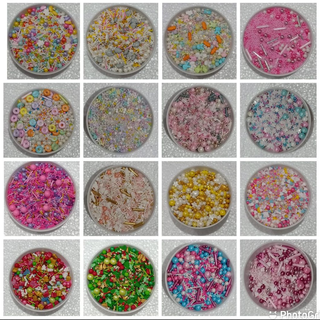 *PARTY WORLD* TRIMIT CAKE SPRINKLE / PEARL SPRINKLE MIX SIZE 100 GRAM PACKAGING