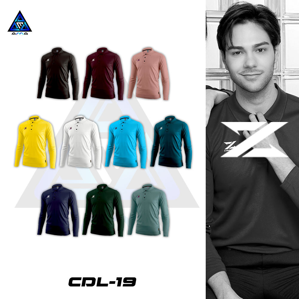 ลดแล้วลดอีก30% [[ส่งฟรี!! มีเงินคืน]] CADENZA เสื้อโปโล รหัส CDL-19MEN ชุดที่ 1 แท้100%