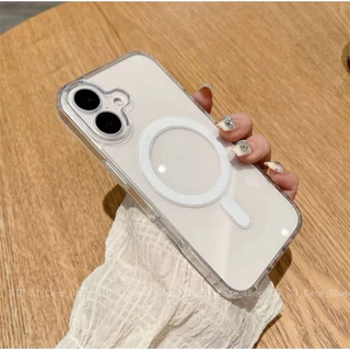💫Unicom💫ใช้ได้กับ เคสไอโฟน เคสโทรศัพท์แม่เหล็ก iPhone 17/ 16Promax 14Plus15 Pro 12 13Pro 7P 14 Promax 16Pro -HLYCK80