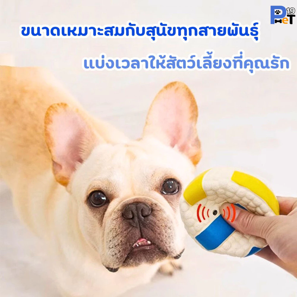 Pet19 ลูกบอลของเล่นสุนัขมีเสียงทนทาน thumbnail 8