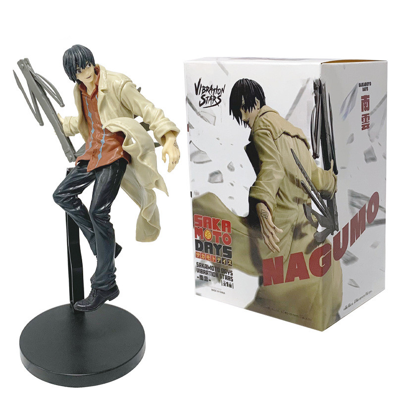 YB3 Sakamoto วันAction Figure Yoichi Nagumoตุ๊กตาของเล่นเด็กเครื่องประดับคอลเลกชันของขวัญ BY3