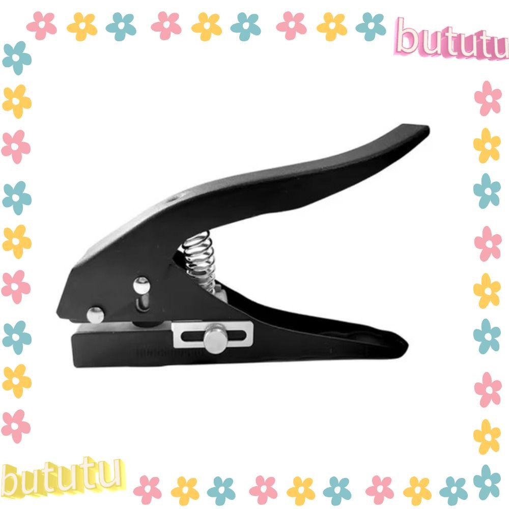 Butu รูวงกลม Puncher, 8-15 มม.DIY Craft เครื่องมือ Hole Punch Plier, Creative Watchband Strap Hole Punching เครื่องมือ