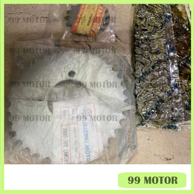 SUZUKI RV50 K50 FR50 FR80 420 16T 36T + ชุดโซ่ SPROCKET SET