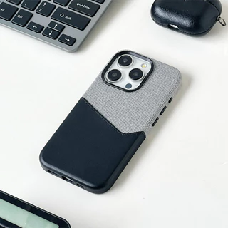 เคสโทรศัพท์แม่เหล็กหนังคุณภาพสูงสำหรับ iPhone 16 Pro Max 15 14 13 12 Pro Max Plus เย็บสีตัดกัน ป้องกันการตกหล่น
