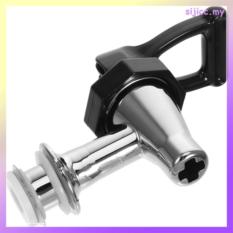 เหยือกน้ําเครื่องดื่ม Cooler Spivot Faucet Dispenser 12.00X8.00X4.30CM สีดํา Pp sijicc - รูปที่ 4