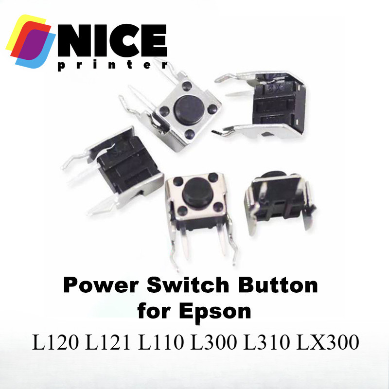 Epson L120 เมนบอร์ดสวิตช์ไฟสําหรับ Epson L120 L121 L110 L300 L310 LX300 ปุ่มสวิทช์
