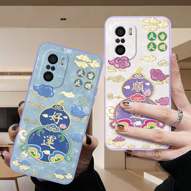 Lucky สําหรับ xiaomi poco f3/gt,f4,f5/pro,m5/s,m4/pro,m3,m2,x3/nfc/pro/gt,x4,x5,4g,5g,YB-100 ฝาครอบซ