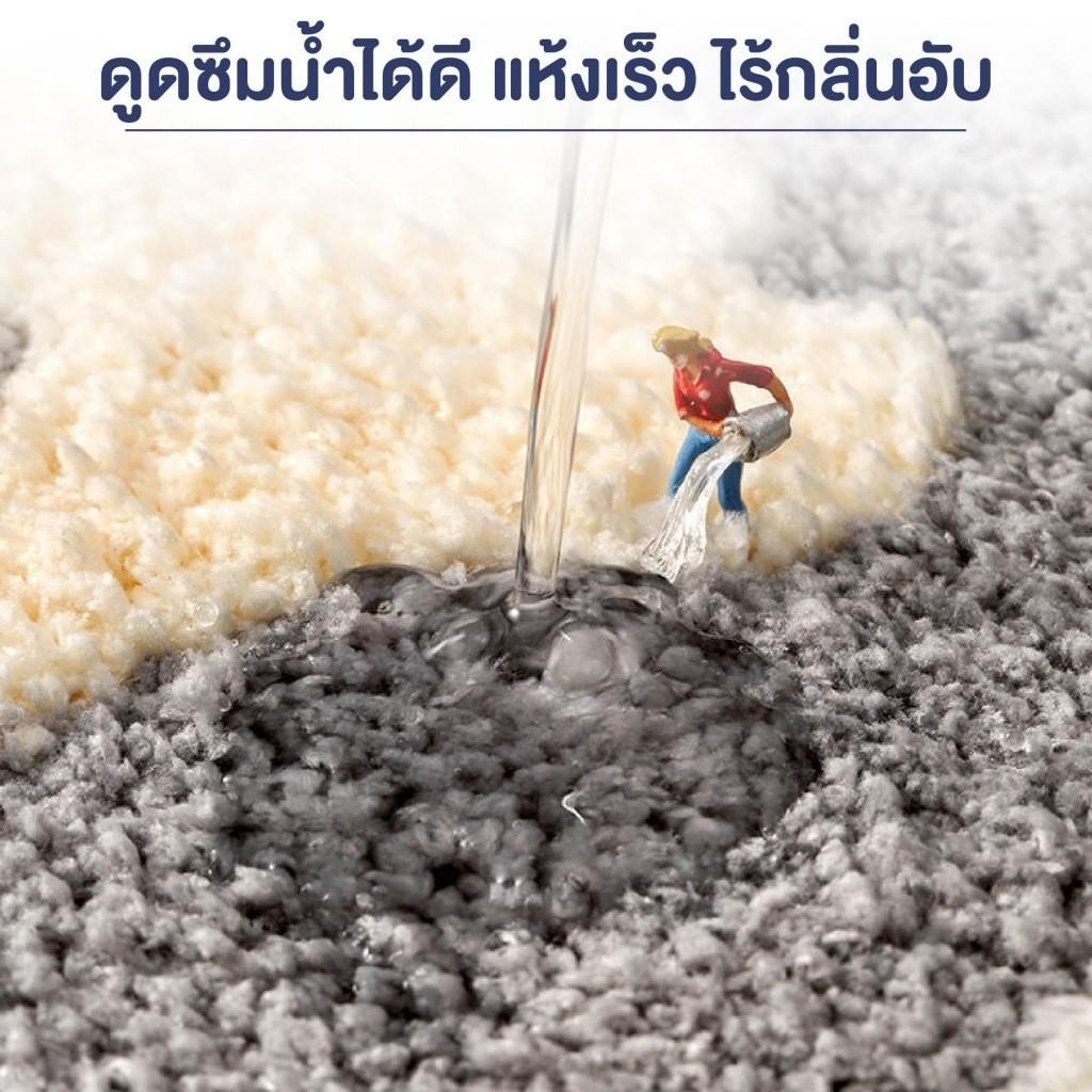 พรมปูพื้น ดูดซับน้ำ