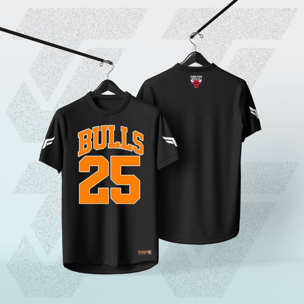 BULLS Edition Baju Jersey TJ BULLS 25 Jersi TJ BULLS แห้งเร็วสําหรับ Unisex S-7XL