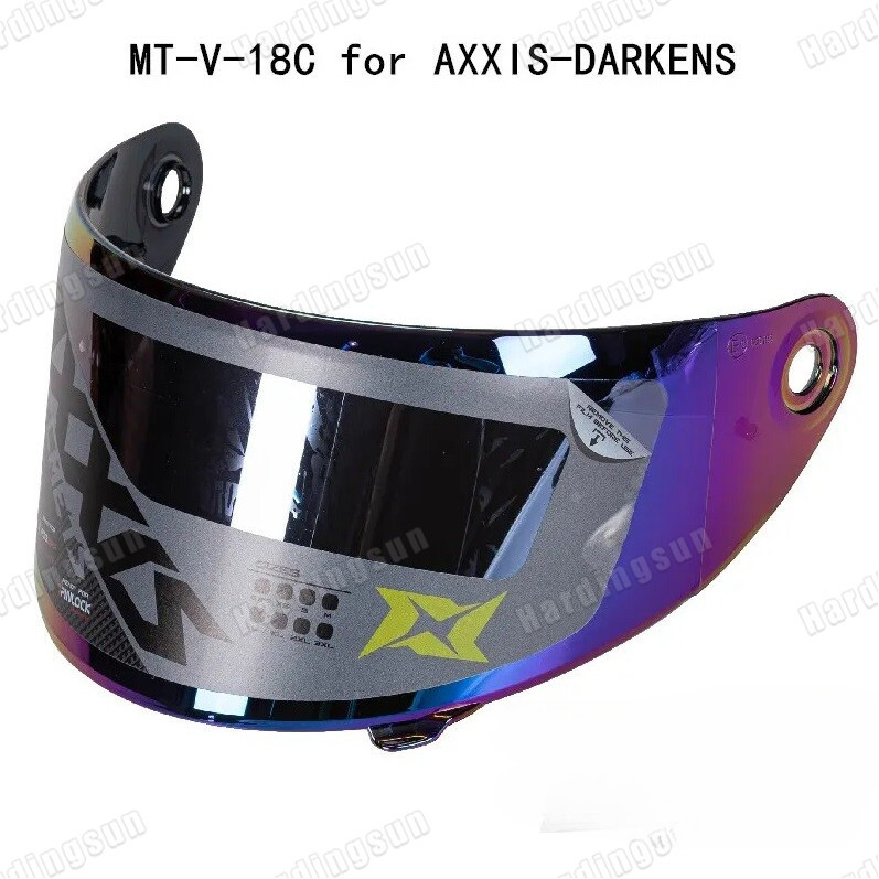 Mt-v-18c เลนส์หมวกกันน็อคสําหรับ DARKENS AXXIS หมวกกันน็อคอุปกรณ์เสริมโล่
