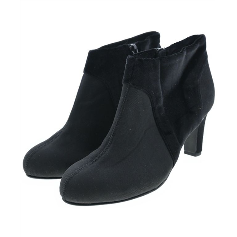 Garyu Ryu Boots Women สีดํา 22.5cm ส่งตรงจากญี่ปุ่น มือสอง
