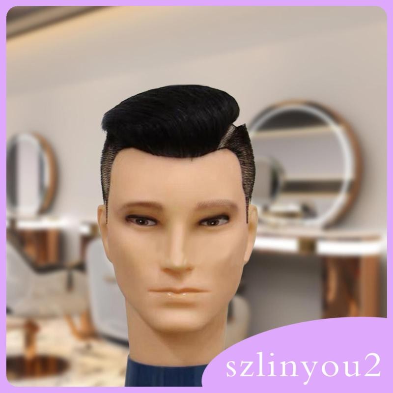 [szlinyou2] หัวหุ่นหัวล้านชาย Manikin สําหรับแสดงการทําจัดแต่งทรงผม