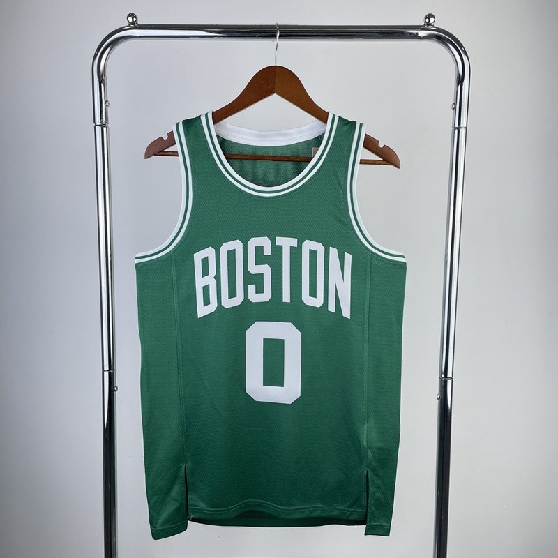 เสื้อทีมบอสตันเซลติกส์ Boston Celtics Jayson Tatum สีเขียว สำหรับชาย