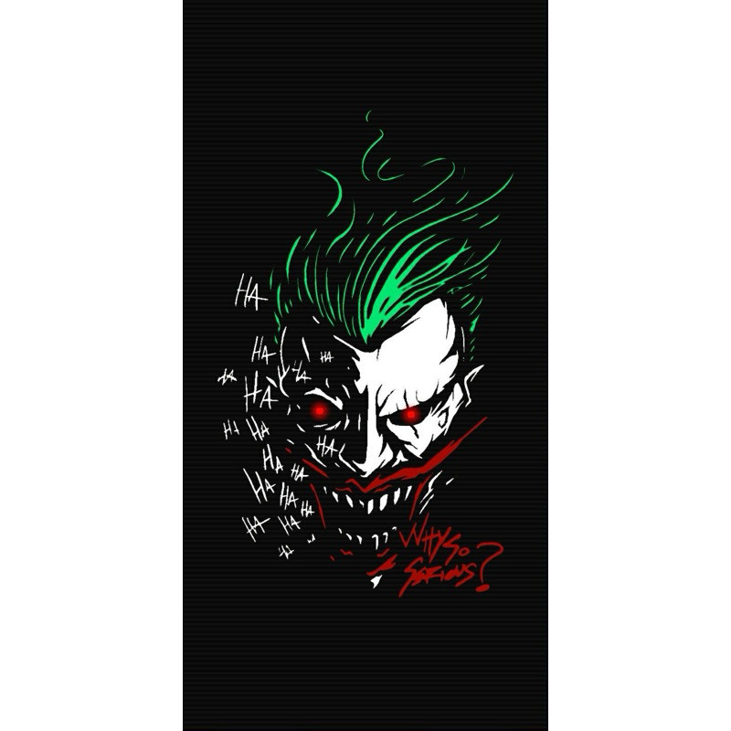 K667 JOKER Why So Serious Decal สติ๊กเกอร์ JOKER