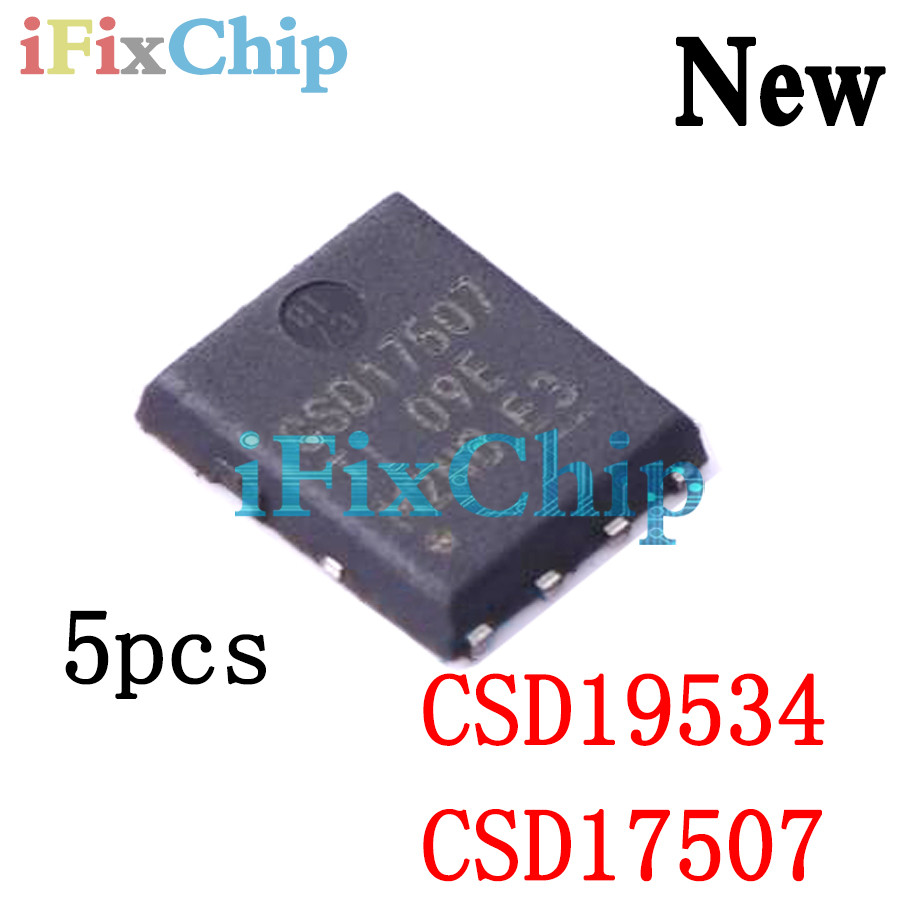 5 ชิ้นแบรนด์ใหม่ CSD19345 CSD19534Q5A CSD1707 CSD17507Q5A QFN-8