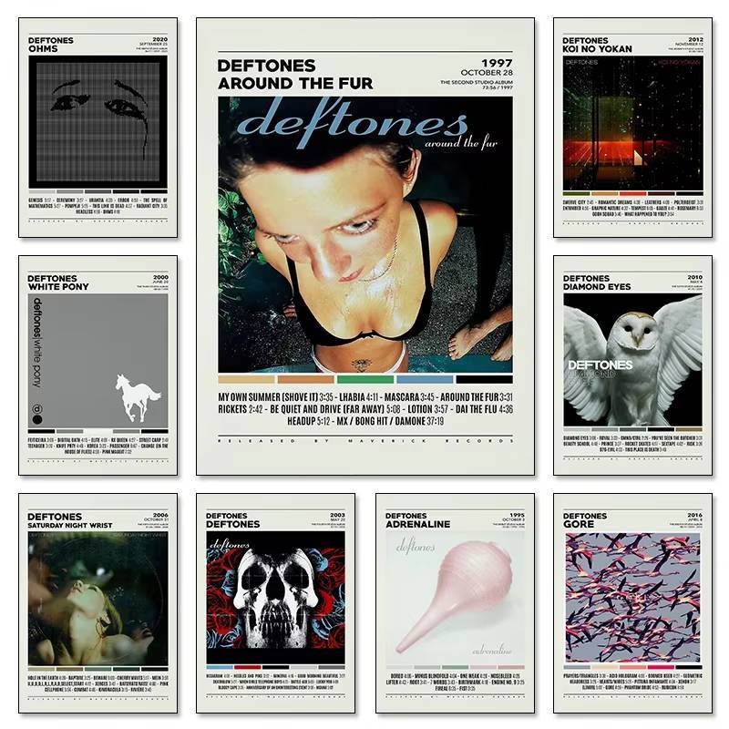 Definitions Band โปสเตอร์พิมพ์ผ้าใบภาพวาดรอบ FurSatudeday Night ข้อมือเพลงอัลบั้มสําหรับห้องพัก Home Wall Art Decor