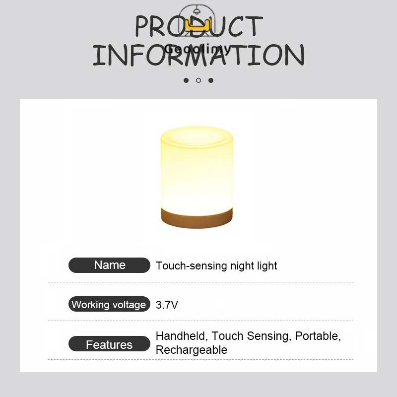 โคมไฟข้างเตียงนอน LED ประหยัดพลังงานพร้อมระบบสัมผัสแบบชาร์จไฟได้ ราคา ถูกที่สุด ดีลบีเคเค แกลเลอรีภาพที่ 7