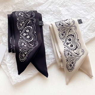 ผ้าพันคอผ้าไหมดอกไม้มะม่วงหิมพานต์สําหรับผู้หญิงผ้าพันคอทอลา…