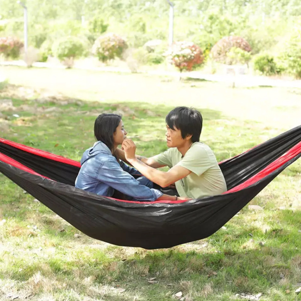 270x140cm เปลญวนผู้ใหญ่ เปล เปลสนาม พร้อมเชือก เปลผ้าร่ม เปลญวน ตั้งแคมป์ camping hammock camp - รูปที่ 3