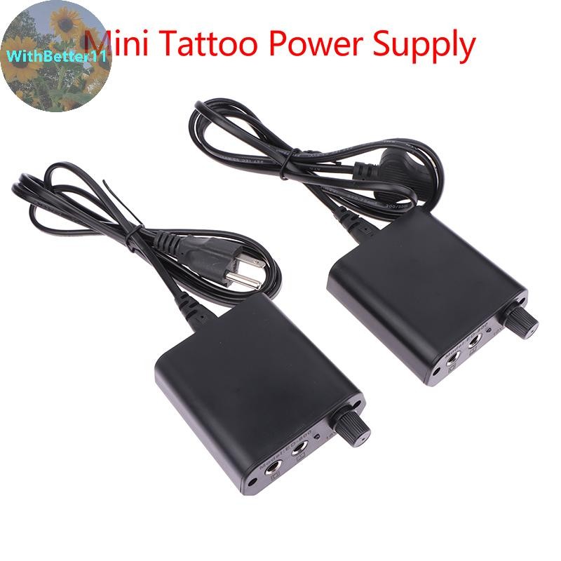 Better Tattoo Machine แหล่งจ่ายไฟ Tattoo Machine แบตเตอรี่แบบพกพา Tattoo Power Supply 90V-240V TH