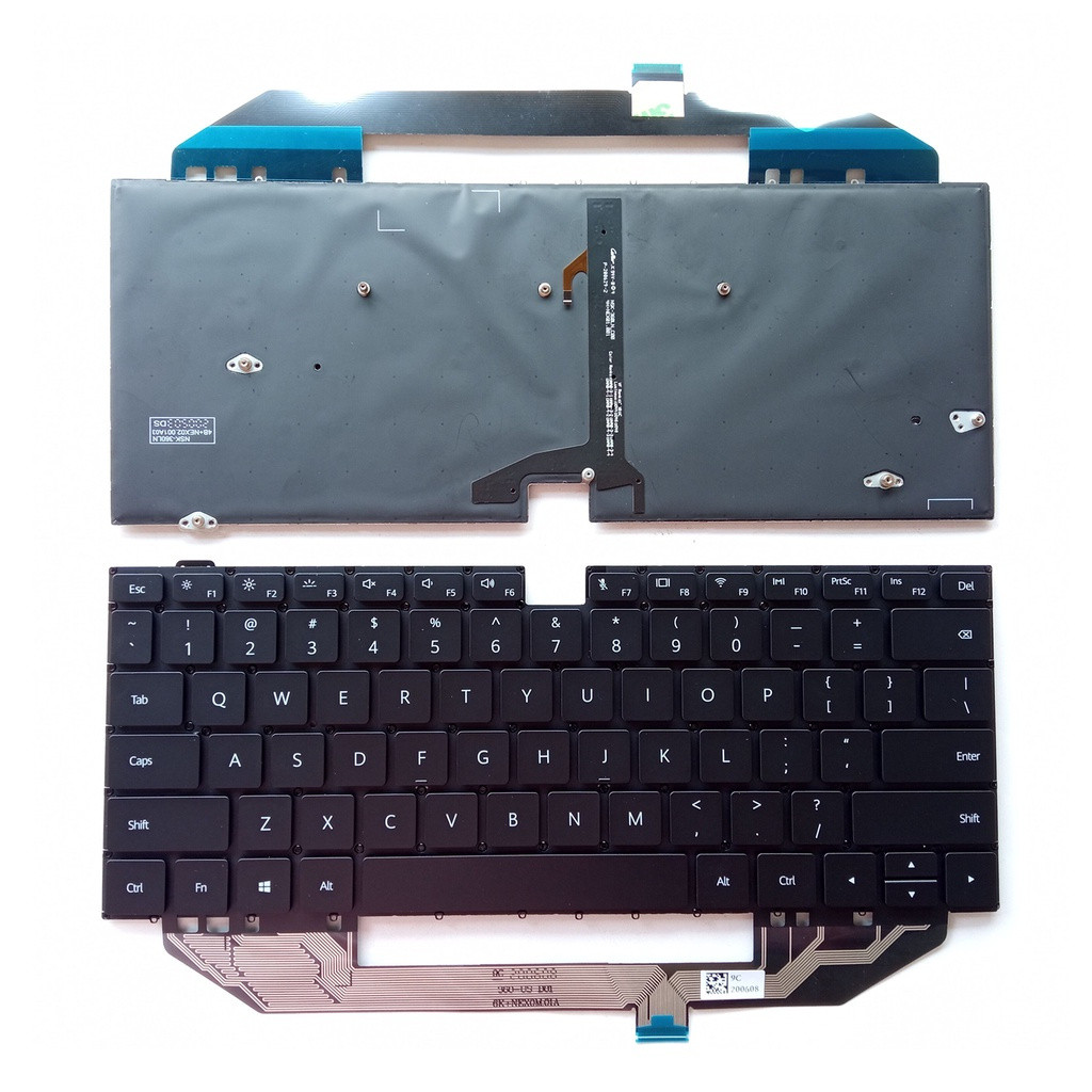 แป้นพิมพ์ใหม่สําหรับ Huawei MateBook X Pro MACH-W19B MACH-W19C MACH-W19L MACH-W29C MACH-WX9 MDZ-WFE9