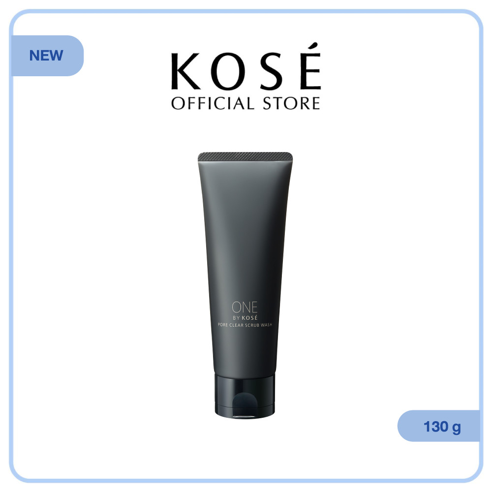 ONE BY KOSÉ Pore Clear Scrub Wash 130g วัน บาย โคเซ่ พอร์ เคลียร์ สครับ วอช 130 กรัม