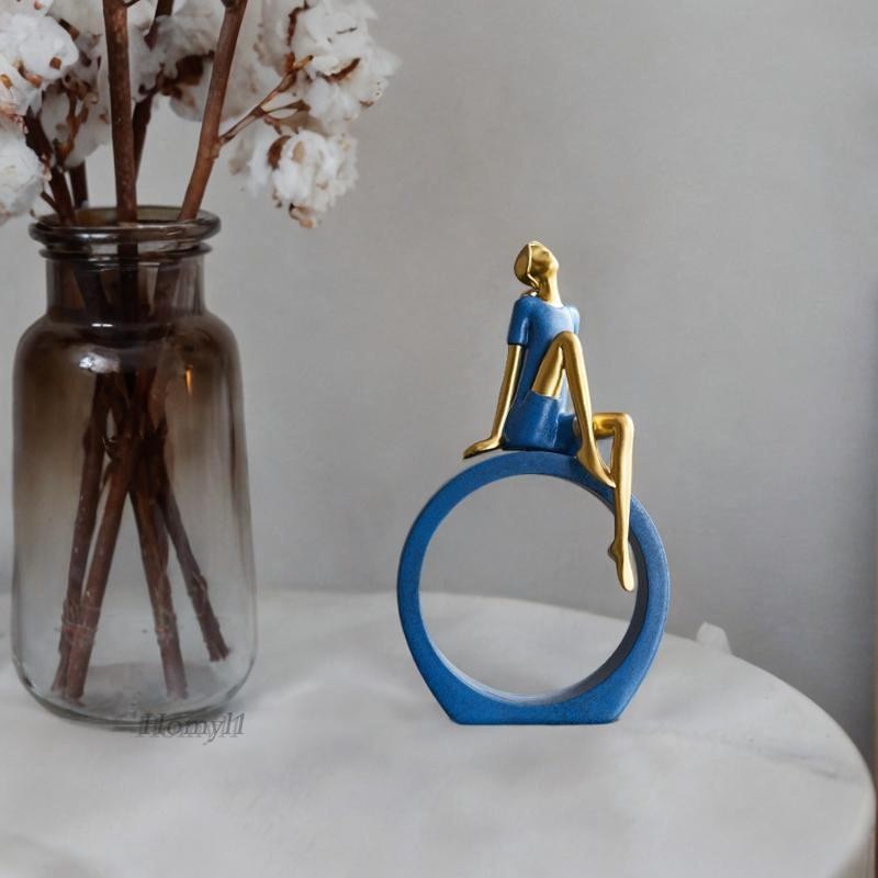 [โฮมิล1] ผู้หญิงรูปปั้นโต๊ะที่ทันสมัยร้านคาเฟ่ห้องทํางานห้องนั่งเล่นหุ่นสาว - รูปที่ 6