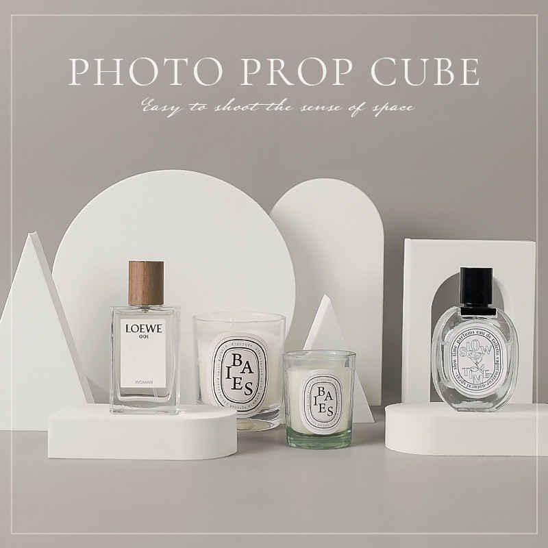 พร็อพถ่ายรูป แท่นวางสินค้า Display prop ชั้นวางโชว์ตกแต่ง ถ่ายรูปสินค้า