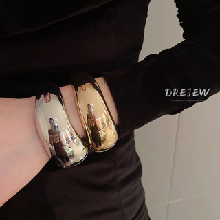 [เดรย์]สร้อยข้อมือปรับหน้ากว้างไม่สม่ําเสมอยุโรปและสหรัฐอเมริกาสร้อยข้อมือที่พูดเกินจริงแฟชั่นลมหนาวบุคลิกภาพเครื่องประดับมือผู