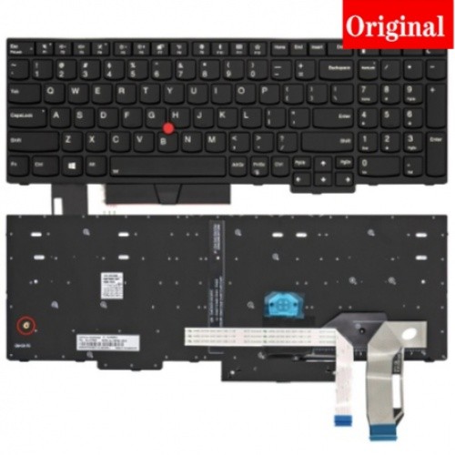 ✿Lenovo ThinkPad E585 E590 E595 T590 P73 P52 P53 P72แล็ปท็อป US คีย์บอร์ด