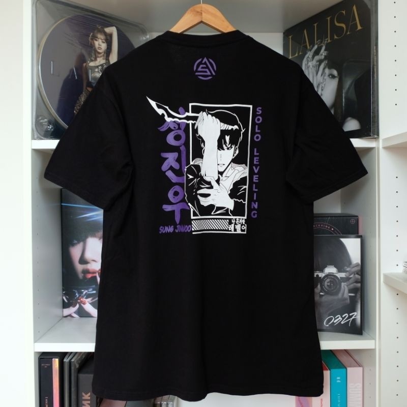【NEW】 เสื้อยืด Solo Leveling: Sung Jinwoo มือสองของแท้