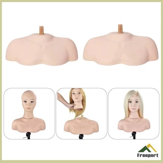 [จัดส่งในพื้นที่]คอสเมติก หุ่นจําลอง หุ่นจําลอง ขาตั้ง หน้าอก ไหล่ สําหรับ การฝึกอบรม ร้านตัดผม