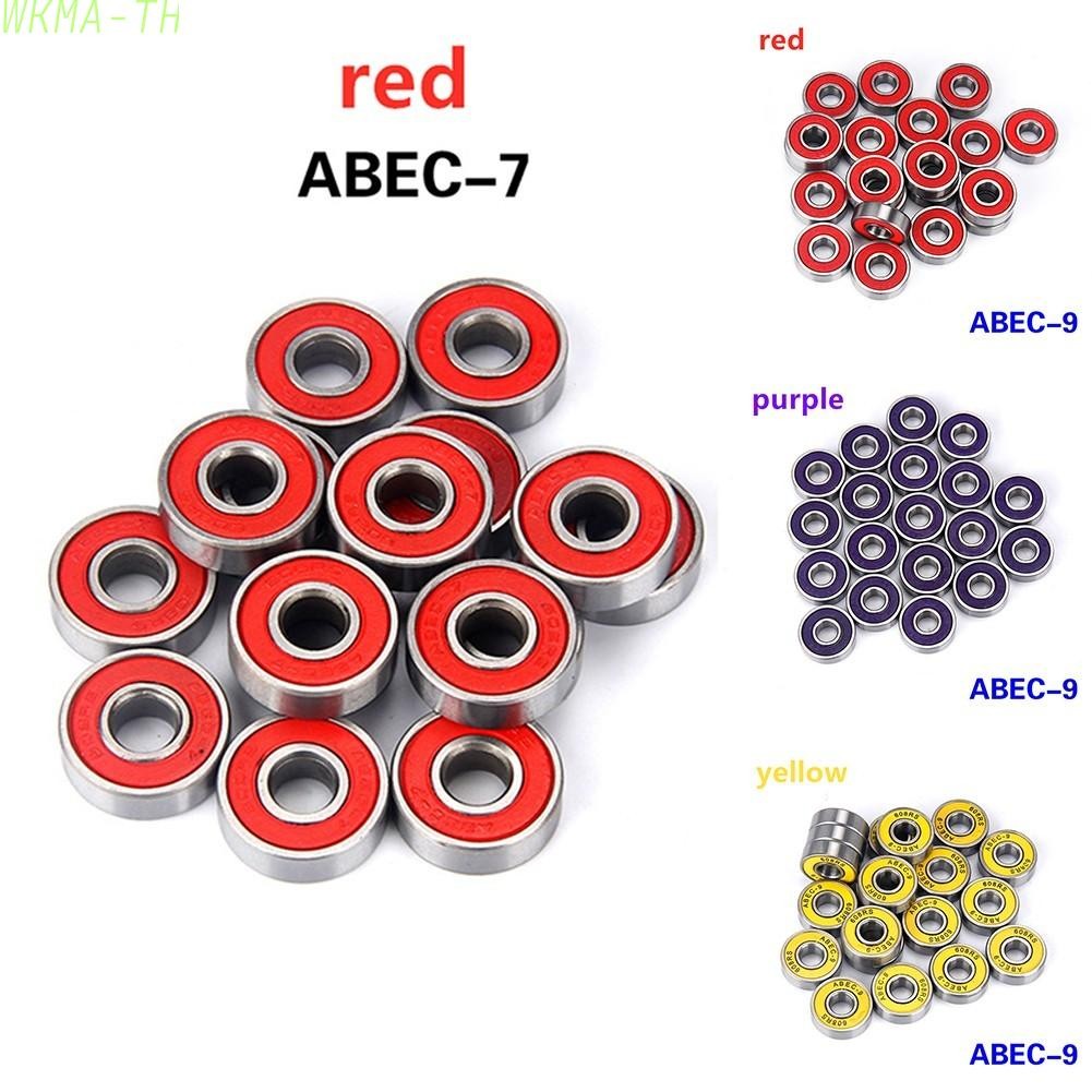 【WIK】Abec-7/abec-9 608 สเก็ตบอร์ดลูกกลิ้งเหล็กปิดผนึกลูกปืน 8x22x7 มม.