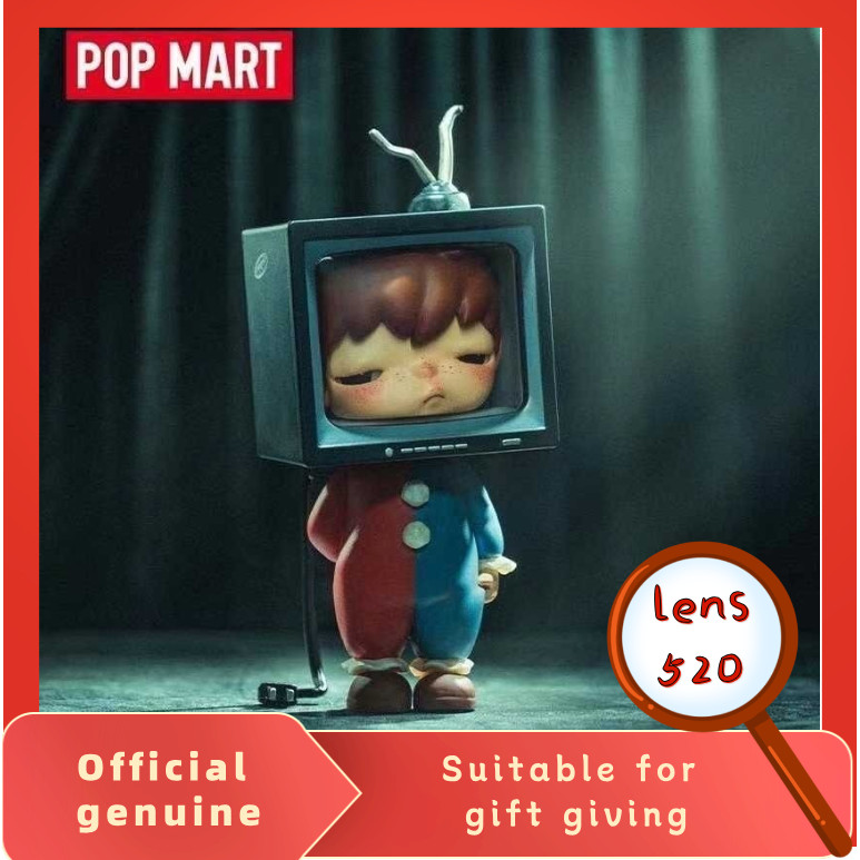 Popmart อย่างเป็นทางการ popmart Ono hirono V4 รุ่นที่สี่ละครเงียบ Series ตุ๊กตารูปอินเทรนด์เล่นของขวัญวันเกิดตกแต่งเล่น
