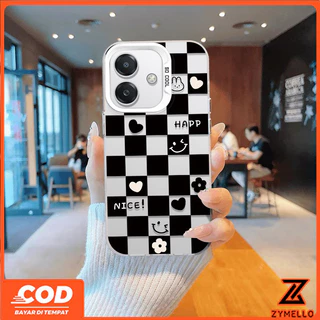 สําหรับOPPO Reno16F 16Pro 15F 15ProMax 14F 14Pro 13F 13Pro 12F 12Pro 11F 11Pro 10Pro 8T 8Z 7Z 6Z Lattice smile HeartกันกระแทกTPUมือถือโพธิ์