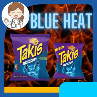 ***ส่งด่วนมาก*** **ขนม Takis Fuego/Blue Heat ขนมข้าวโพดทอดกรอบ รสเผ็ด เปรี้ยว นำเข้าจากอเมริกา USA