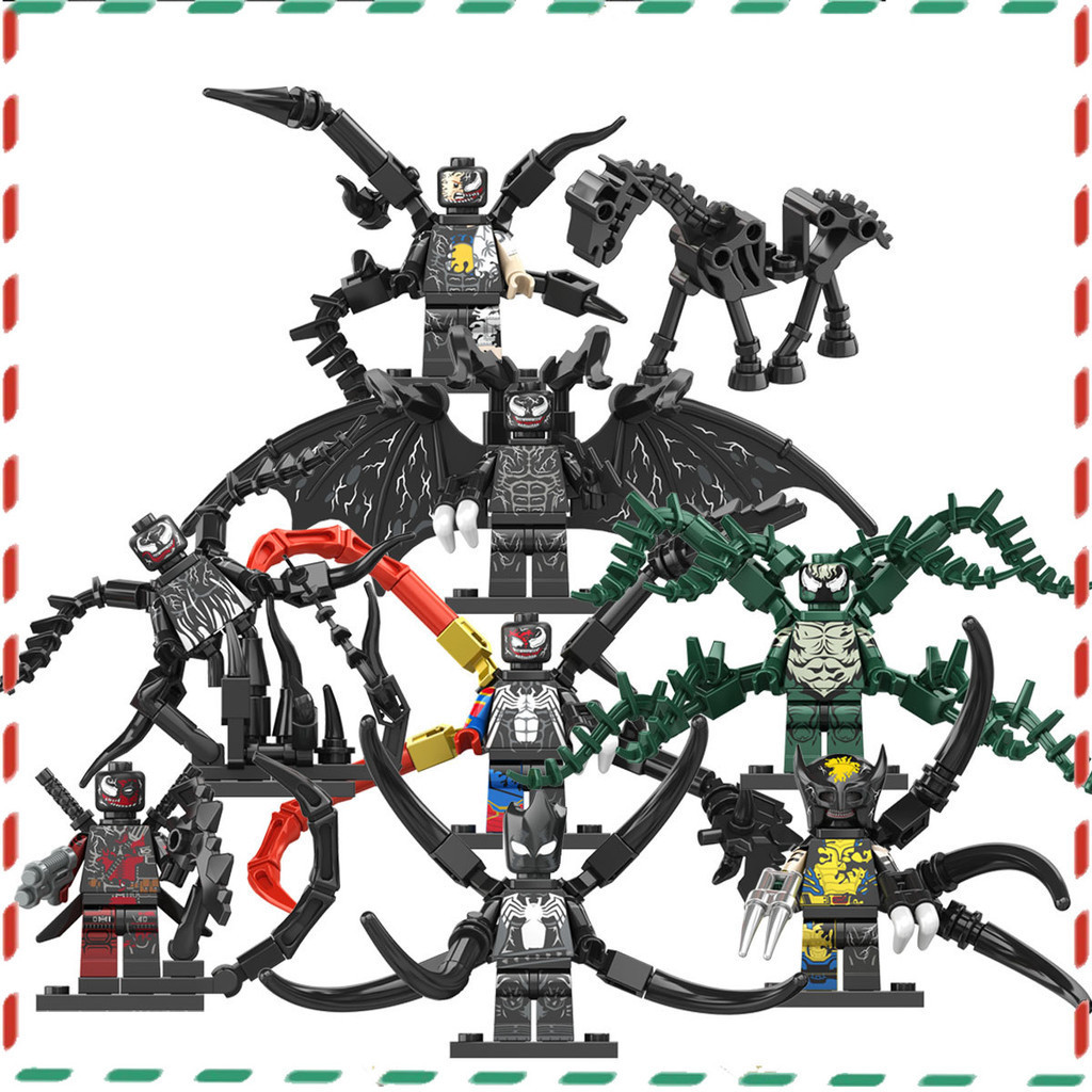 ของเล่นเพื่อการศึกษาสําหรับเด็กบล็อกตัวต่อ Marvel ซูเปอร์ฮีโร่ซีรีส์ minifigures ของเล่นโมเดล