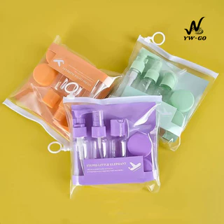 (6 ชิ้น/ชุดละ)ขวดใส่ของเหลว ขวดแยก 50ml ขวดสเปรย์ขนาดเล็ก ขวดสเปรย์แอลกอฮอล์ (พร้อมส่ง) G3098