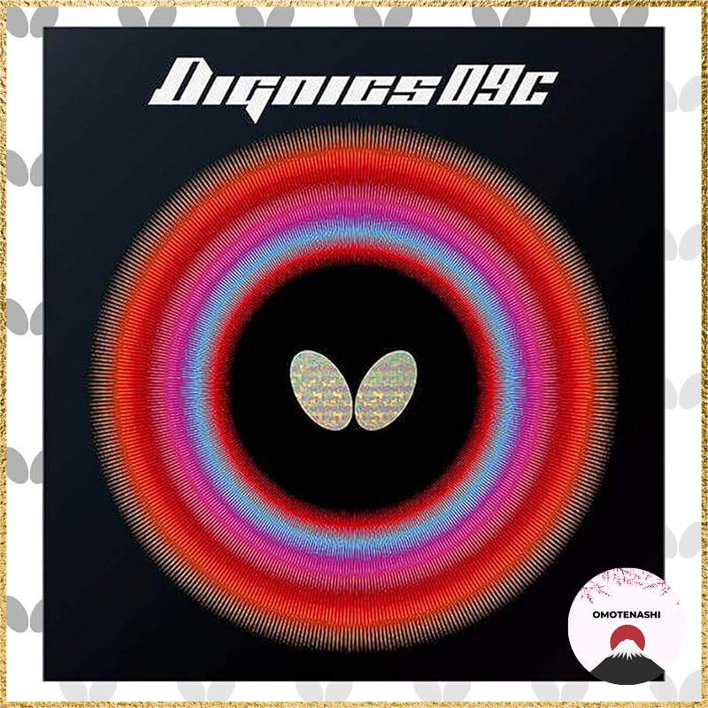 Butterfly table tennis rubber Dignics 09C Black Thick 06070