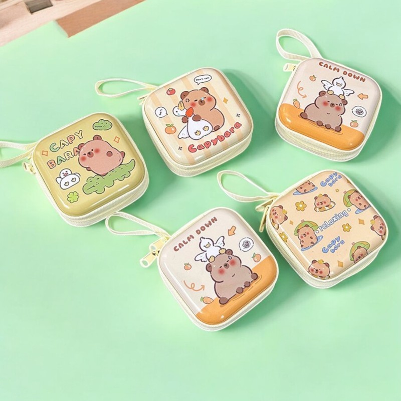 กระเป๋าเก็บหูฟัง/สายชาร์จ/แฟลตไดร์ฟ/ใส่เหรียญ อเนกประสงค์ #AG-0012